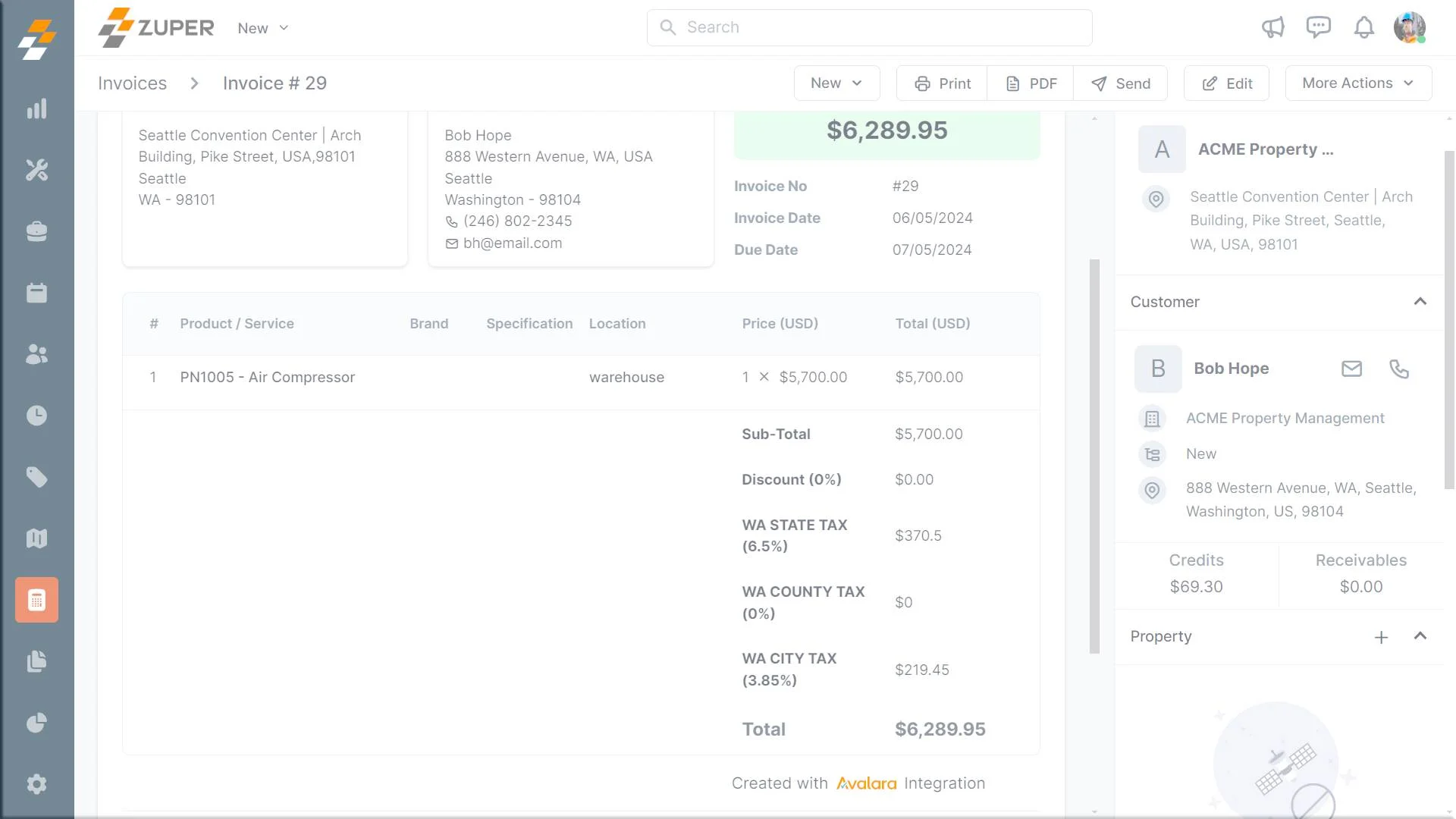 Zuper platform preview