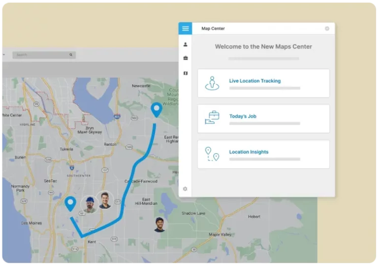 Zuper mobile app on smartphone