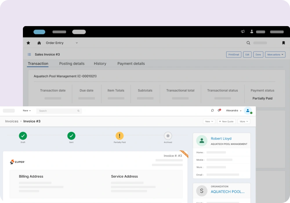 Work order management