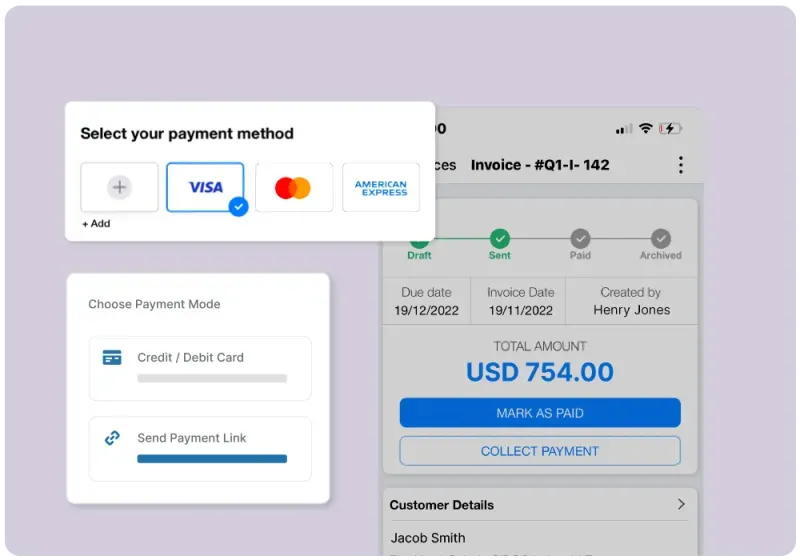 Compliance work order on Zuper mobile app